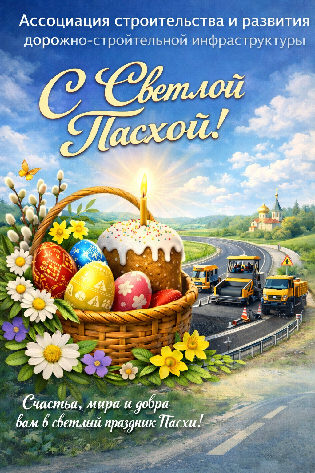 Поздравляем с Пасхой